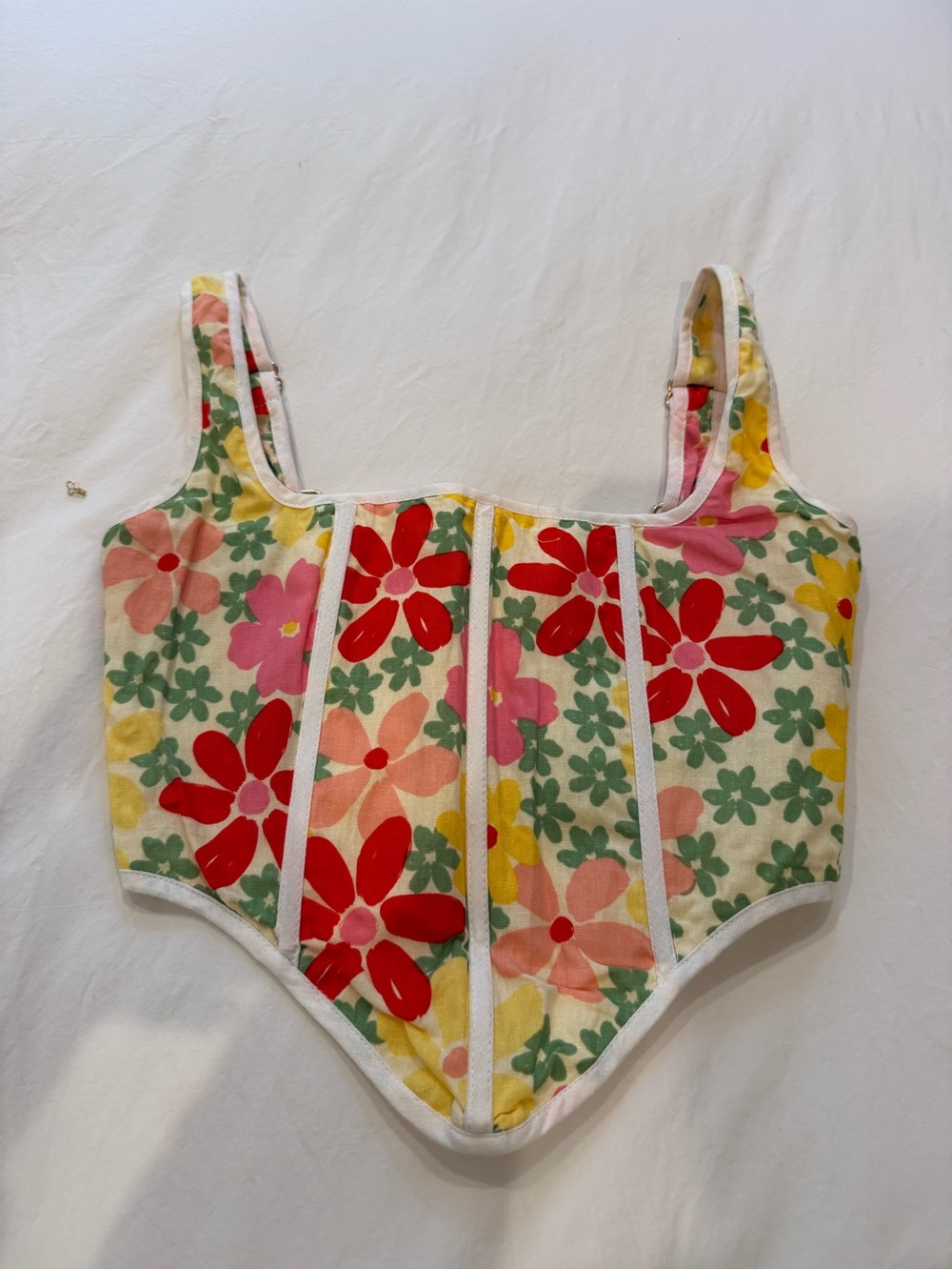 SABO Floral Corset Top, size XS / US 2